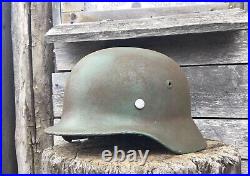 WW2 M35 German Helmet WWII M 35. Combat helmet