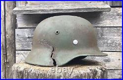 WW2 M35 German Helmet WWII M 35. Combat helmet