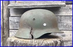 WW2 M35 German Helmet WWII M 35. Combat helmet Delivery is included