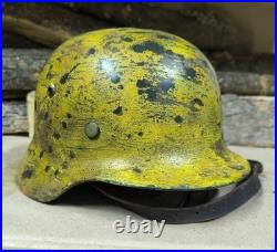 WW2 M35 German Helmet WWII M 35. Combat helmet. Size 64