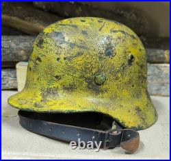 WW2 M35 German Helmet WWII M 35. Combat helmet. Size 64