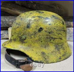 WW2 M35 German Helmet WWII M 35. Combat helmet. Size 64