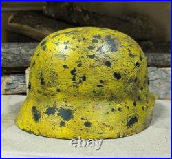 WW2 M35 German Helmet WWII M 35. Combat helmet. Size 64