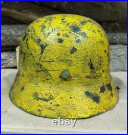 WW2 M35 German Helmet WWII M 35. Combat helmet. Size 64