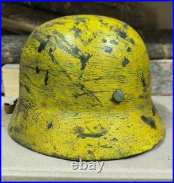 WW2 M35 German Helmet WWII M 35. Combat helmet. Size 64