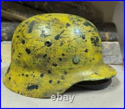 WW2 M35 German Helmet WWII M 35. Combat helmet. Size 64