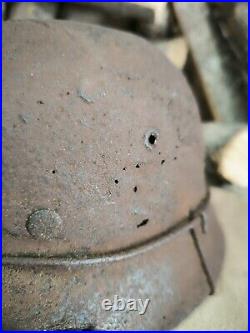 WW2 M35 German Helmet WWII M 35. Combat helmet size 62