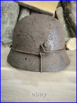 WW2 M35 German Helmet WWII M 35. Combat helmet size 62