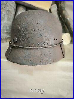 WW2 M35 German Helmet WWII M 35. Combat helmet size 62