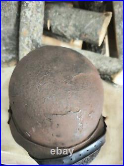 WW2 M35 German Helmet WWII M 35. Combat helmet size 62