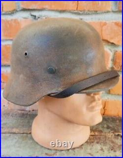 WW2 M35 German Helmet WWII M 35. Combat helmet size 66