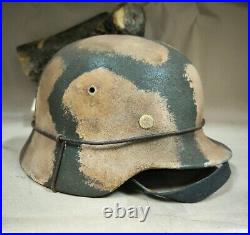 WW2 M35 German Helmet WWII M 35. Combat helmet size 66