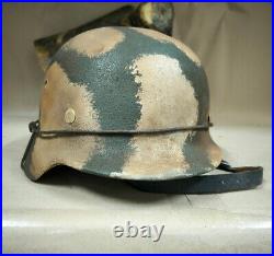 WW2 M35 German Helmet WWII M 35. Combat helmet size 66