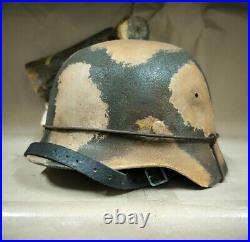 WW2 M35 German Helmet WWII M 35. Combat helmet size 66