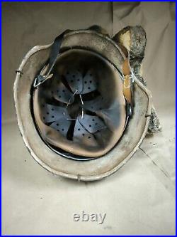 WW2 M35 German Helmet WWII M 35. Combat helmet size 66