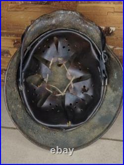 WW2 M35 German Helmet WWII M 35 Original Paint Combat size 64 Free Shipping