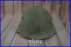 WW2 M36 German Helmet War Bulgarian Flag size 55 1936 WWII