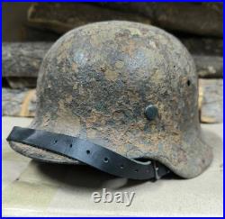 WW2 M40 German Helmet WWII M 40. Combat helmet. Size 62