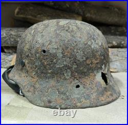 WW2 M40 German Helmet WWII M 40. Combat helmet. Size 62