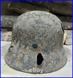 WW2 M40 German Helmet WWII M 40. Combat helmet. Size 62