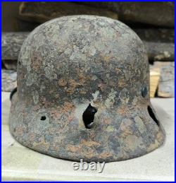 WW2 M40 German Helmet WWII M 40. Combat helmet. Size 62