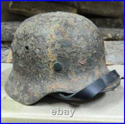 WW2 M40 German Helmet WWII M 40. Combat helmet. Size 62
