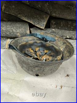 WW2 M40 German Helmet WWII M 40. Combat helmet. Size 62
