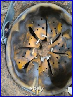 WW2 M40 German Helmet WWII M 40. Combat helmet. Size 62