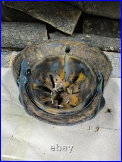 WW2 M40 German Helmet WWII M 40. Combat helmet. Size 62