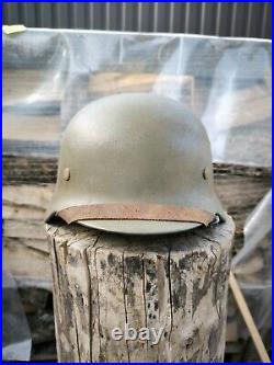 WW2 M40 German Helmet WWII M 40. Combat helmet. Size 64