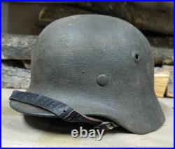 WW2 M40 German Helmet WWII M 40. Combat helmet. Size 64