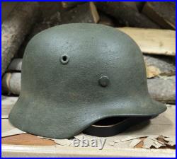 WW2 M40 German Helmet WWII M 40. Combat helmet. Size 64