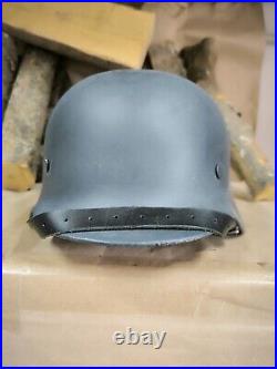 WW2 M40 German Helmet WWII M 40. Combat helmet. Size 64