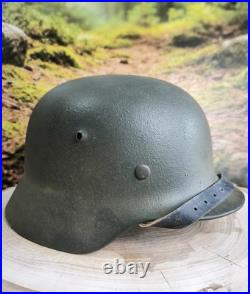 WW2 M40 German Helmet WWII M 40. Combat helmet. Size 64