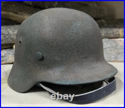 WW2 M40 German Helmet WWII M 40. Combat helmet. Size 64