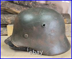 WW2 M40 German Helmet WWII M 40. Combat helmet. Size 64