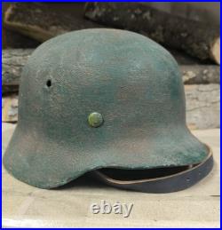 WW2 M40 German Helmet WWII M 40. Combat helmet. Size 64