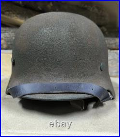 WW2 M40 German Helmet WWII M 40. Combat helmet. Size 64