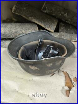 WW2 M40 German Helmet WWII M 40. Combat helmet. Size 64