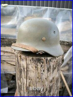 WW2 M40 German Helmet WWII M 40. Combat helmet. Size 64