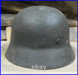 WW2 M40 German Helmet WWII M 40. Combat helmet. Size 64