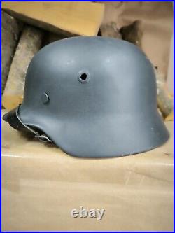 WW2 M40 German Helmet WWII M 40. Combat helmet. Size 64