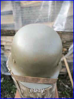 WW2 M40 German Helmet WWII M 40. Combat helmet. Size 64