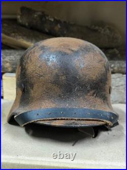WW2 M40 German Helmet WWII M 40. Combat helmet. Size 64