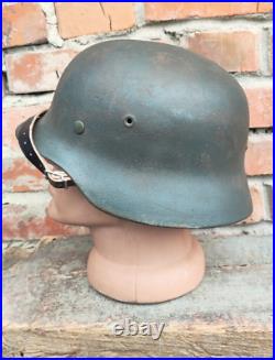 WW2 M40 German Helmet WWII M 40. Combat helmet. Size 64