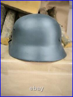 WW2 M40 German Helmet WWII M 40. Combat helmet. Size 64