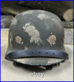WW2 M40 German Helmet WWII M 40. Combat helmet. Size 64 WW2 M40 German Helmet WWII M 40. Combat helmet. Size 64