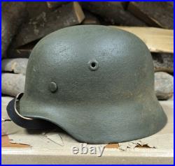 WW2 M40 German Helmet WWII M 40. Combat helmet. Size 64 WW2 M40 German Helmet WWII M 40. Combat helmet. Size 64