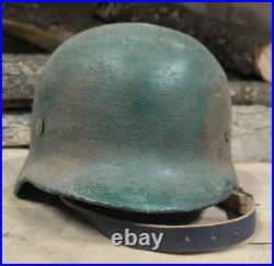 WW2 M40 German Helmet WWII M 40. Combat helmet. Size 64