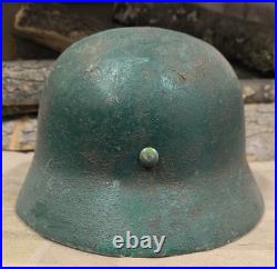 WW2 M40 German Helmet WWII M 40. Combat helmet. Size 64